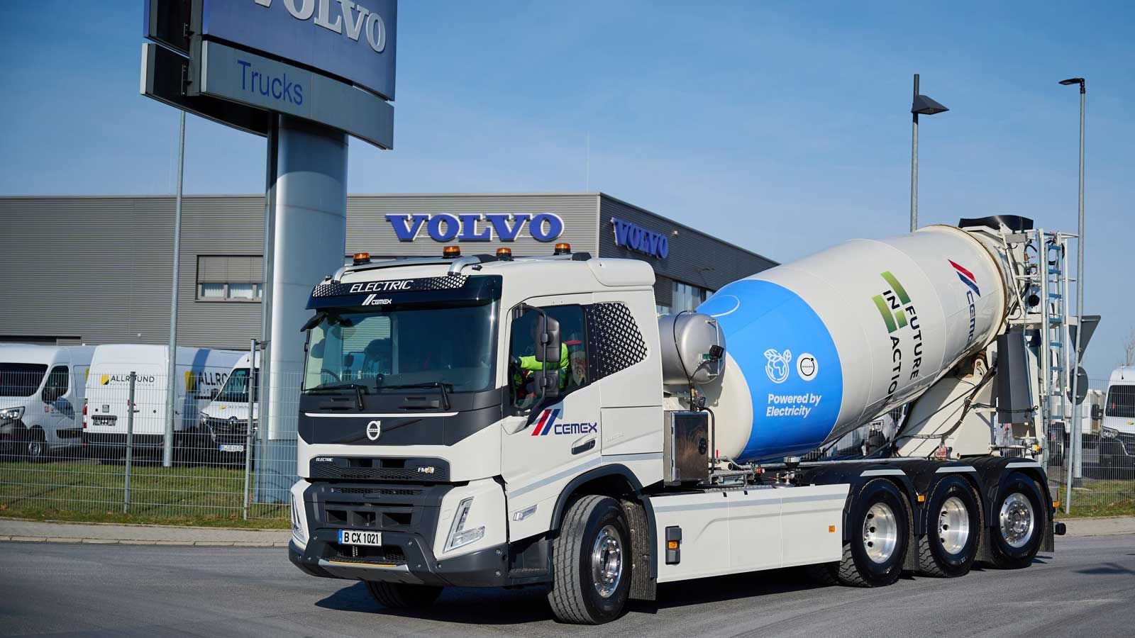 Volvo Trucks: Η πρώτη ηλεκτρική μπετονιέρα βαρέως τύπου