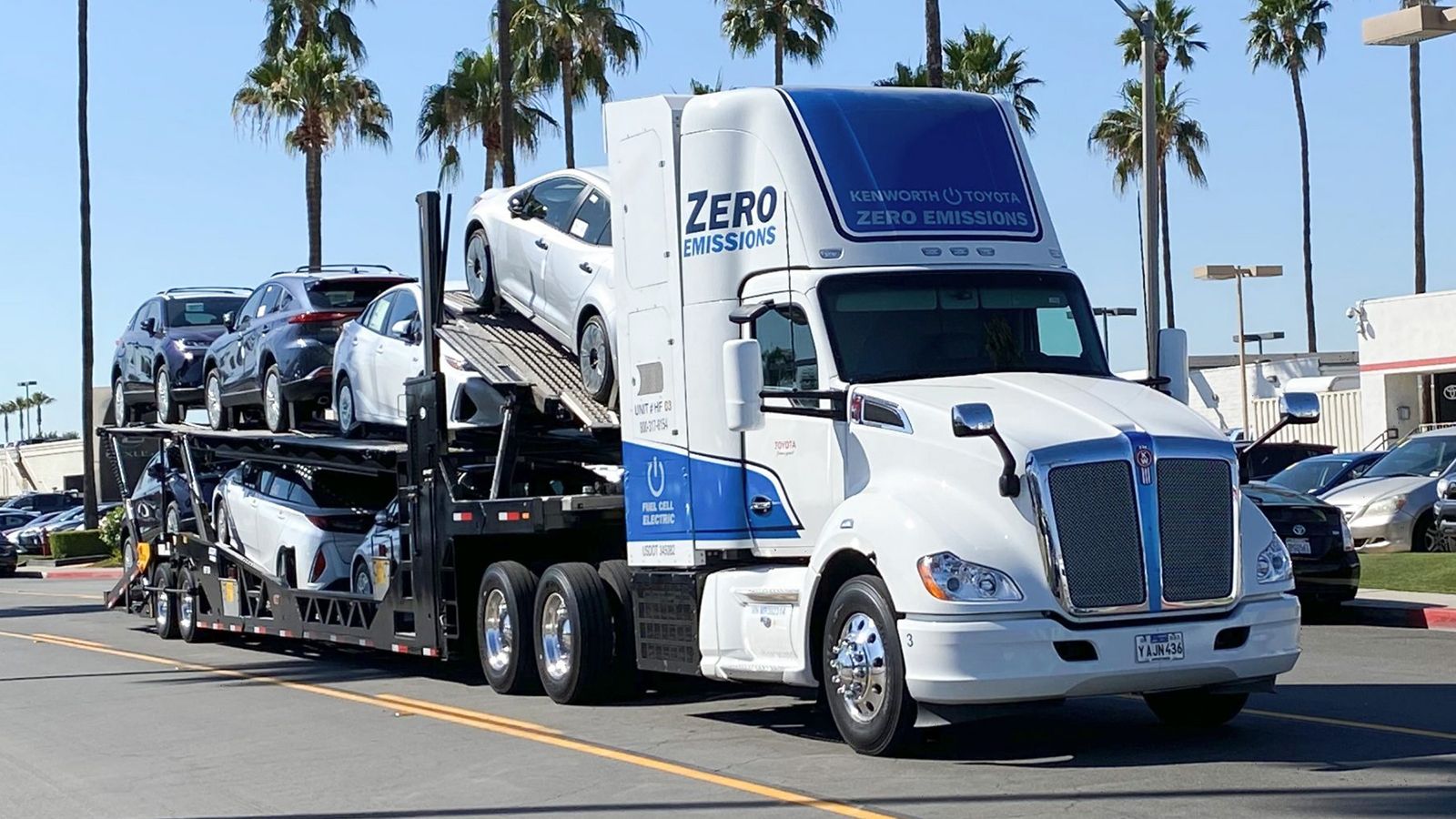 Στο πλαίσιο του εγχειρήματος «ZANZEFF» οι Kenworth Trucks και Toyota USA θέλουν να αποδείξουν στην πράξη τα οφέλη της υδρογονοκίνησης στις βαριές μετα