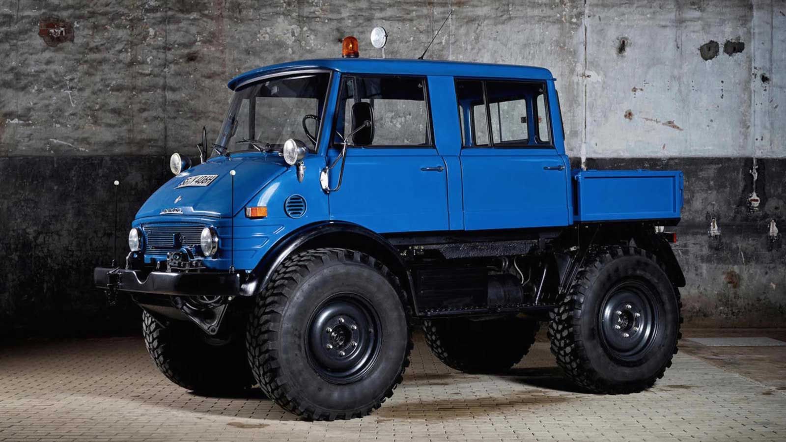 Unimog: Τα καλύτερα μοντέλα της σε τεράστιο μουσείο 