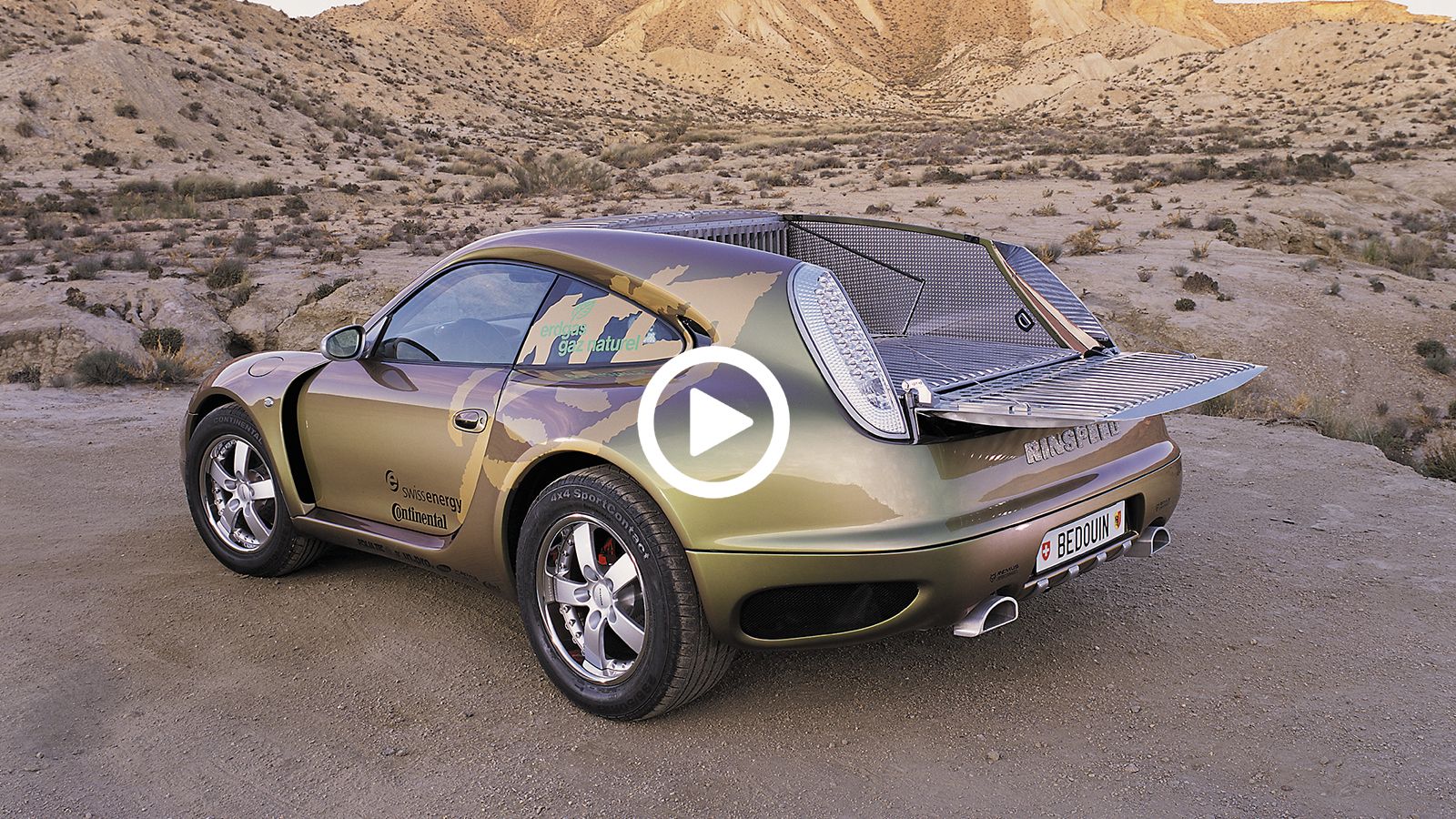 Η Porsche 911 της Rinspeed που μεταμορφώνεται σε Pick-Up