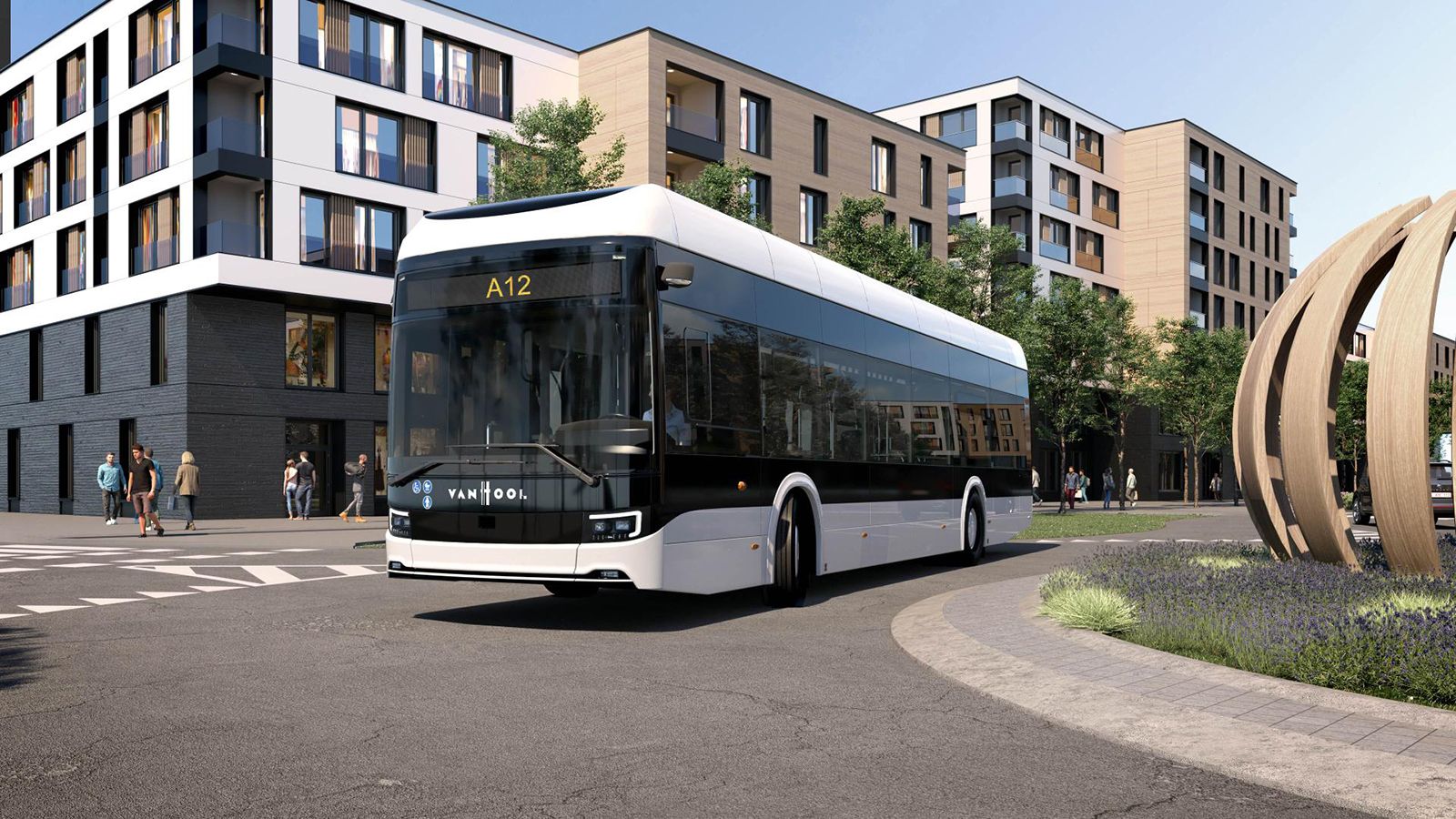 Η Van Hool είναι ο νέος παίκτης στην ανταγωνιστική κατηγορία των ηλεκτρικών αστικών λεωφορείων. 