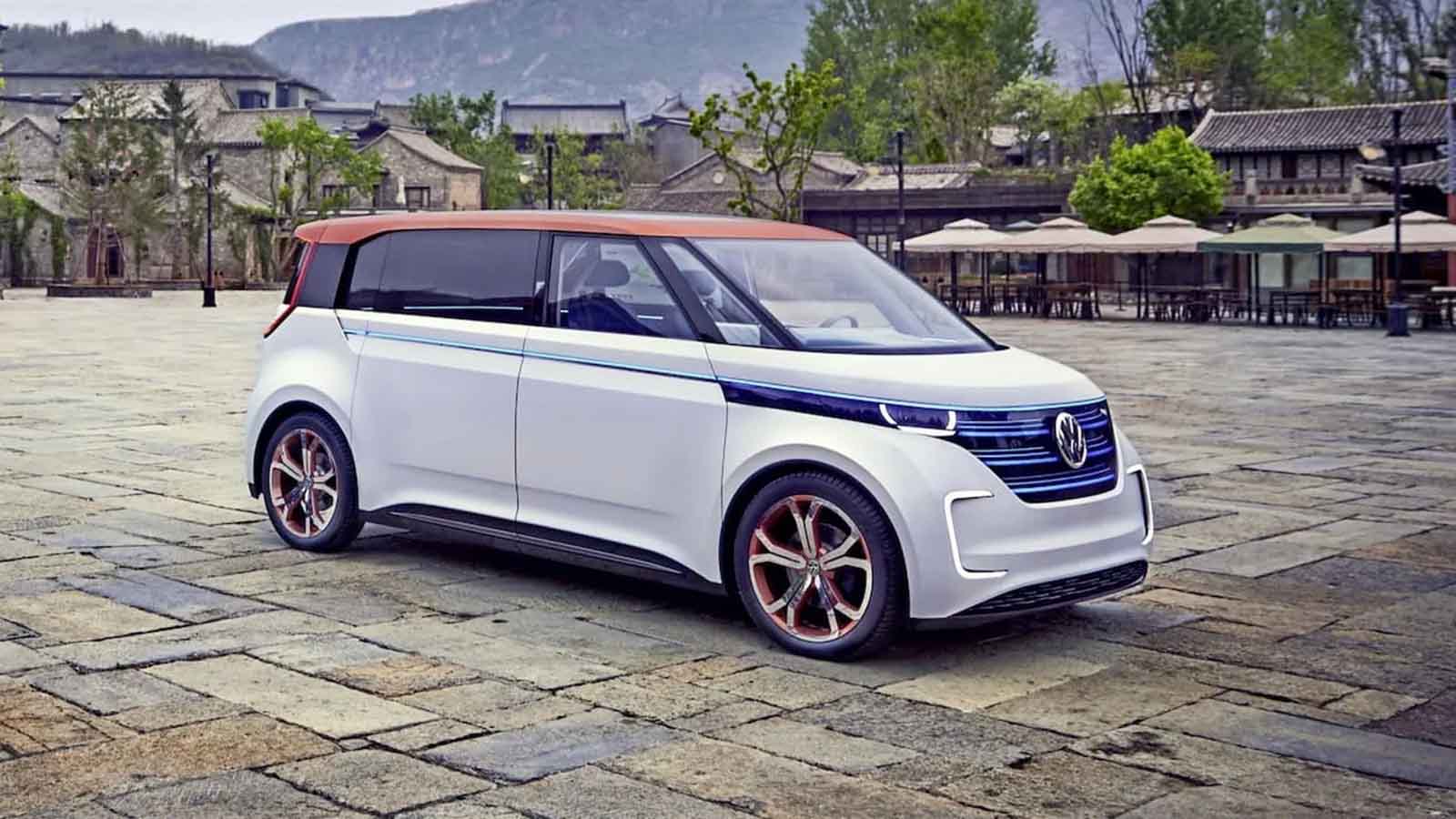 Το Budd-e concept της Volkswagen από το 2016.