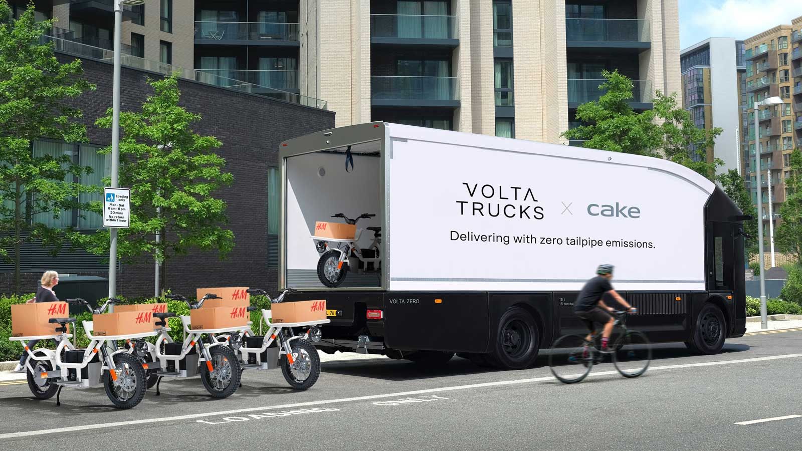 Volta Trucks και Cake ενώνουν τις δυνάμεις τους στην ηλεκτροκίνηση