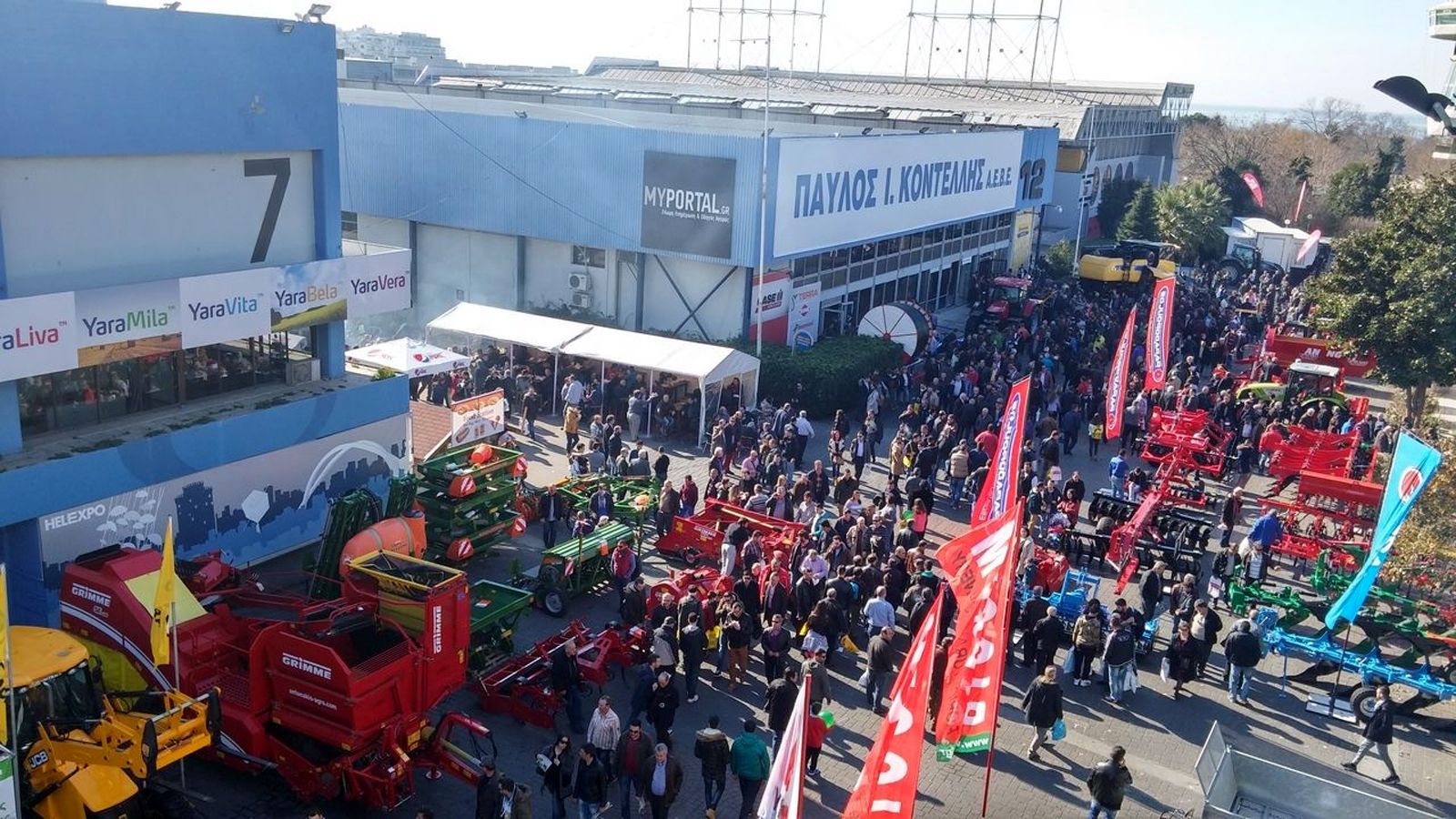 Η Διεθνής Έκθεση «27η Agrotica 2018» ανοίγει τις πύλες τις για το κοινό στο Διεθνές Εκθεσιακό Κέντρο Θεσσαλονίκης από 1 – 4 Φεβρουαρίου.