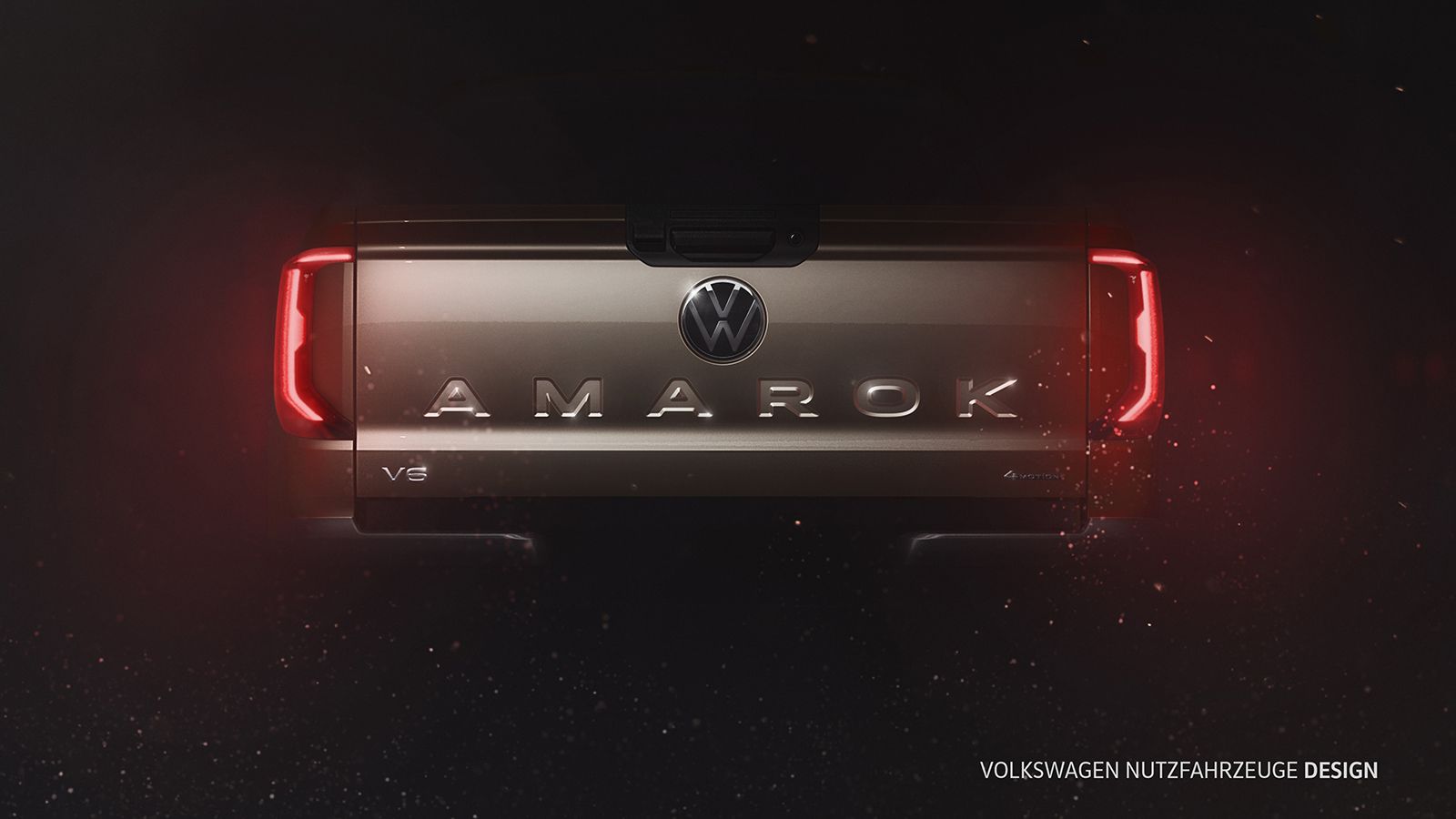 Αυτή είναι η πίσω όψη του νέας γενιάς VW Amarok, το οποίο σύντομα θα αποκαλυφθεί πλήρως.