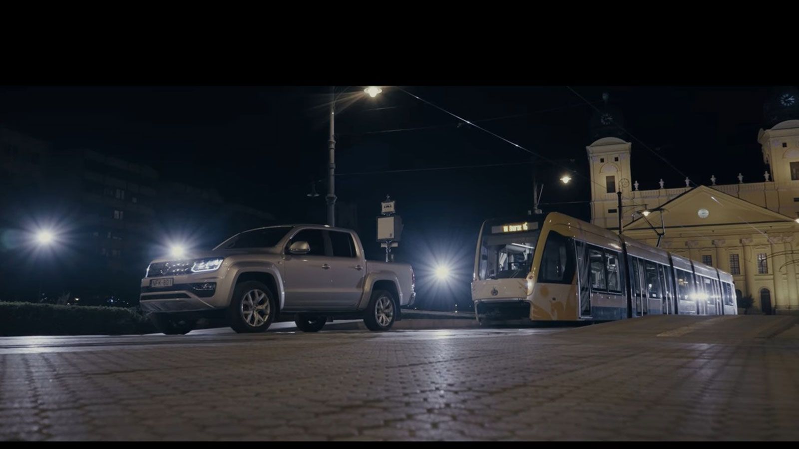 Επίδειξη ισχύος έκανε το Volkswagen Amarok.