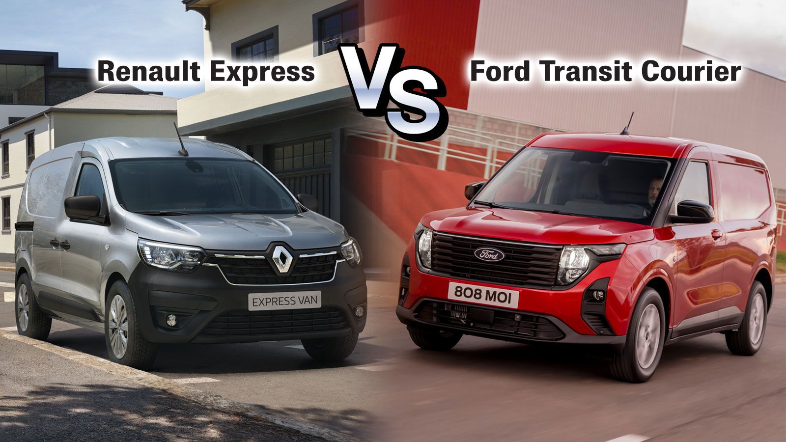 NEO Ford Transit Courier VS Renault Express 
