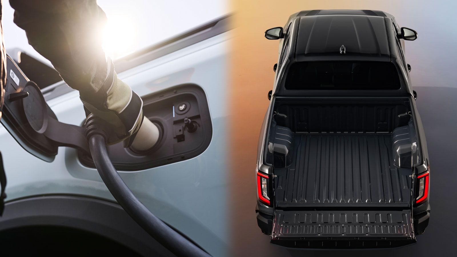 Μίξη Ford Ranger PHEV & Toyota Hilux Hybrid 48V: φόρτιση σε παροχή AC και χώρος φόρτωσης