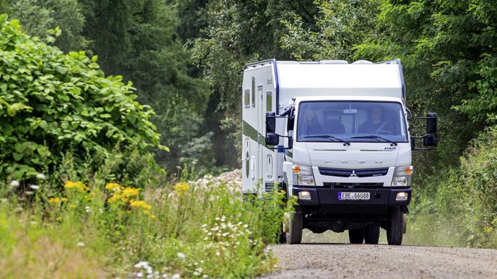 Η εταιρεία Bimobil παρουσίασε το νέου αυτοκινούμενο τροχόσπιτο EX 460 που βασίζεται στο Mitsubishi Fuso Canter 4x4.