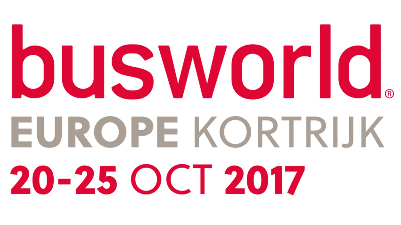 Η 24η Διεθνής Έκθεση «Busworld 2017» αναμένεται να ανοίξει τις πύλες της από 20 – 25 Οκτωβρίου, για… τελευταία φορά στην πόλη Kortrijk του