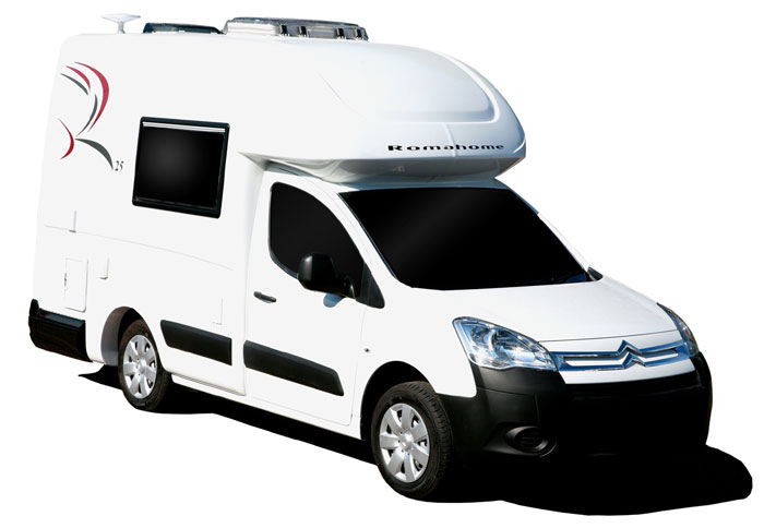 Τροχόσπιτο βασισμένο στο Citroen Berlingo