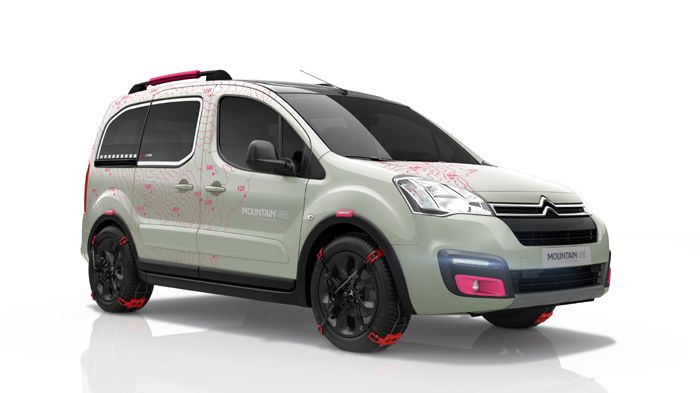 Το νέο πρωτότυπο Berlingo Mountain Vibe αποτελεί μια πρόγευση της νέας γενιάς του εκπροσώπου της Citroen που θα παρουσιαστεί στην προσεχή έκθεση της Γ