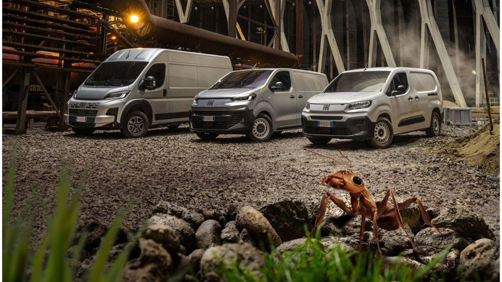 Η Fiat Professional γυρίζει καμπάνια με… μυρμήγκι! (+vid)