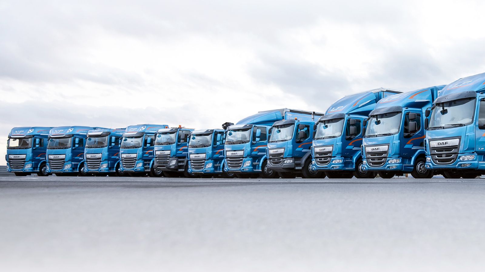 Μέσα στο 2019 η DAF Trucks παρήγαγε συνολικά 64.090 νέα φορτηγά από τις Σειρές LF, CF και XF.