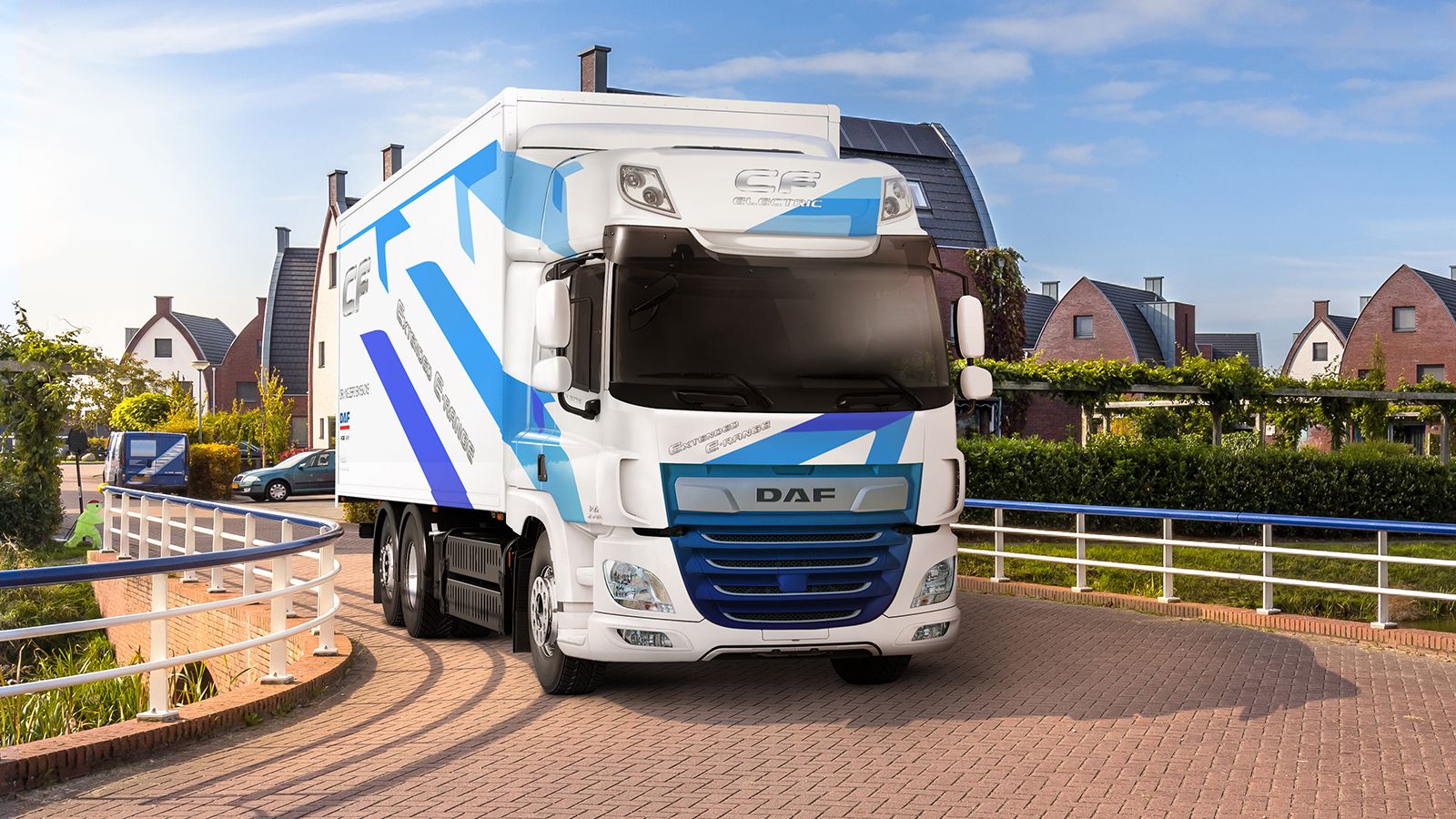 Το DAF CF Electric λανσάρεται και ως μονό φορτηγό, με την αυτονομία να φτάνει έως και τα 200 χλμ.