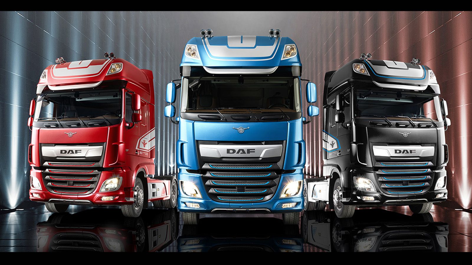 Η νέα επετειακή έκδοση του DAF XF θα είναι διαθέσιμη σε μόνο 250 οχήματα με τρεις χαρακτηριστικούς χρωματισμούς.