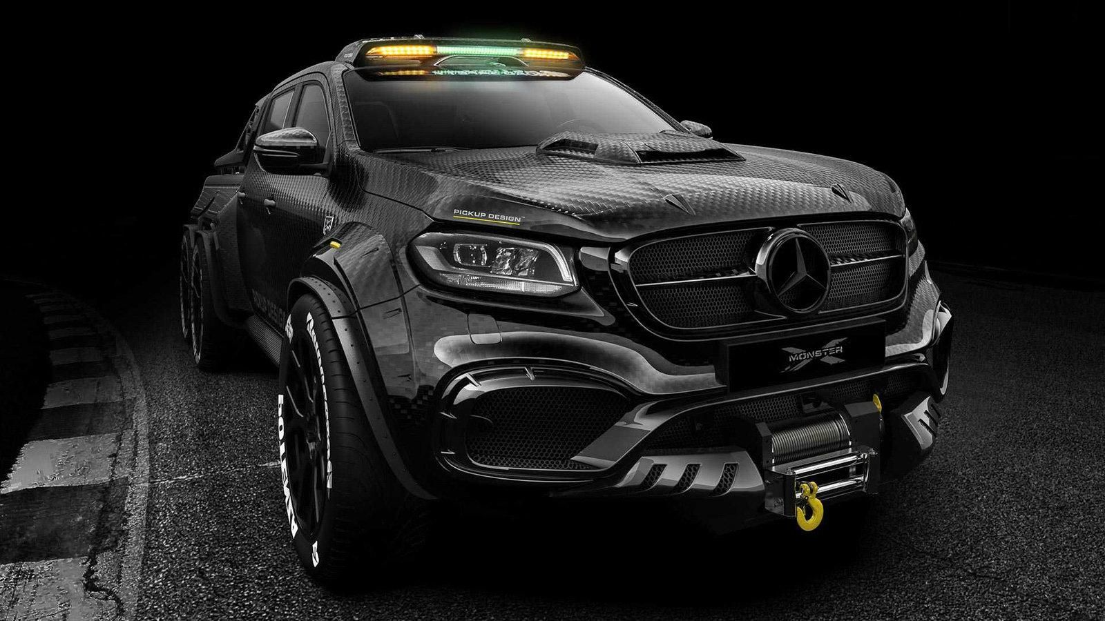 Μία νέα βελτιωμένη εξάτροχη έκδοση της Mercedes-Benz X-Class παρουσίασε η Carlex Design.

