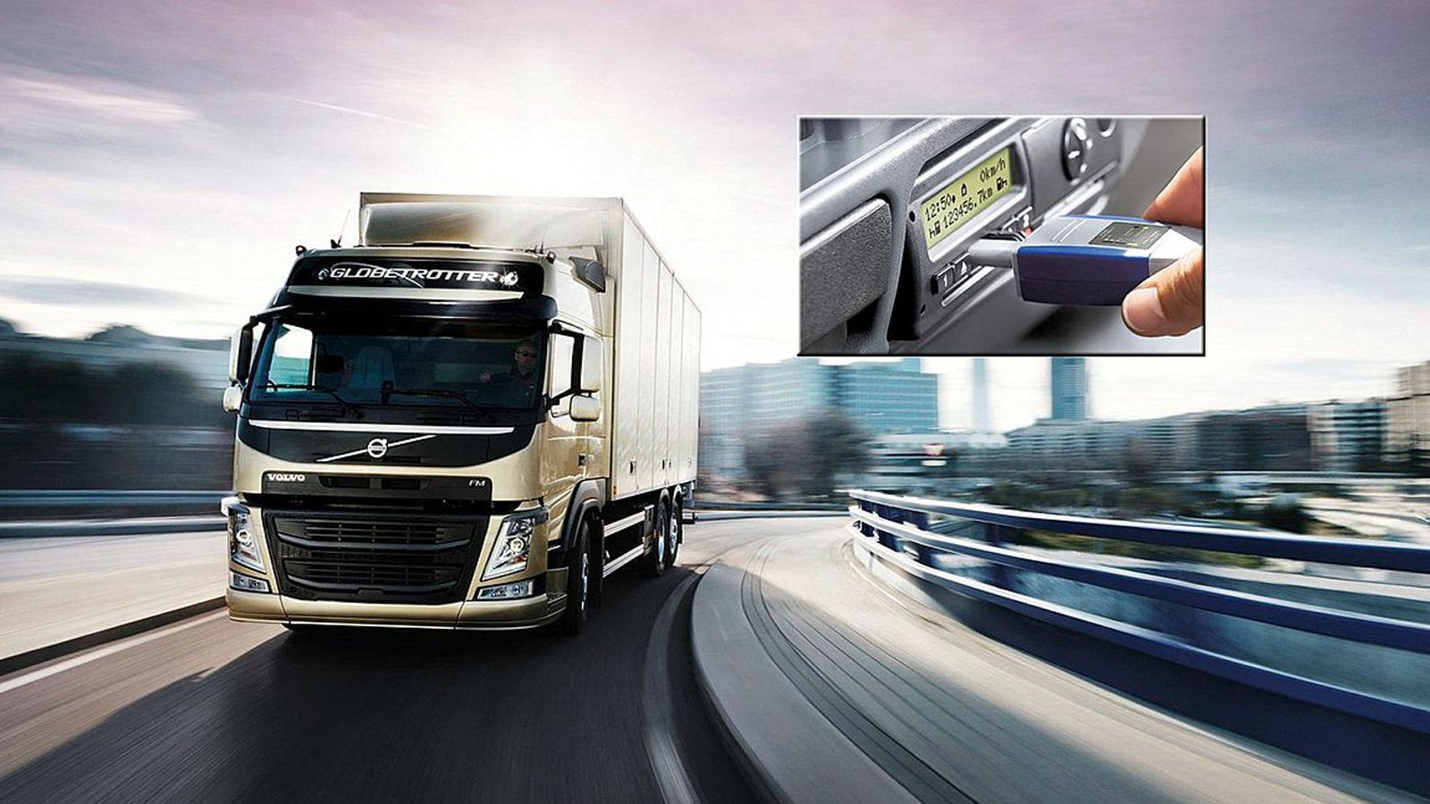 Με ευφυή ταχογράφο όλα τα νέα οχήματα βαρέως τύπου