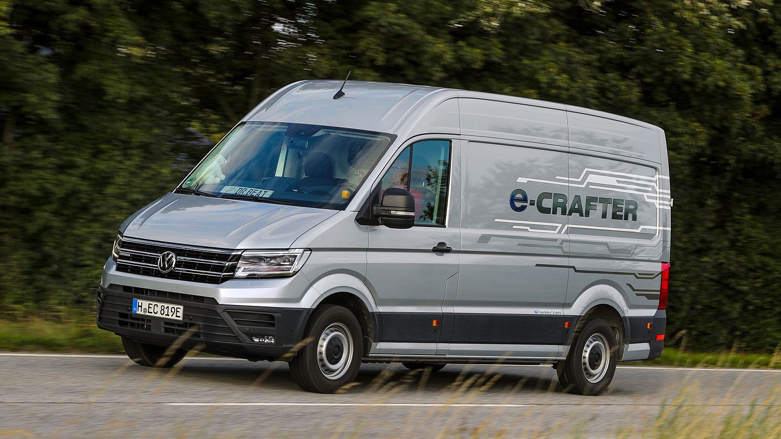 Διαθέσιμο στην ελληνική αγορά είναι το VW e-Crafter.