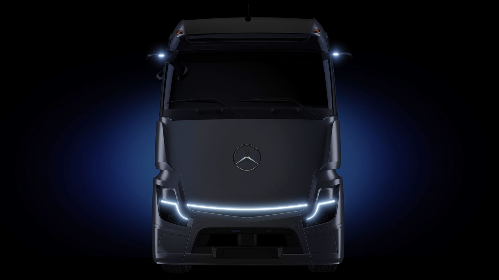 Αυτή είναι η 1η προωθητική εικόνα του πρωτότυπου eActros LongHaul της Mercedes-Benz Trucks, που θα παρουσιαστεί τον Σεπτέμβριο στο πλαίσιο της έκθεσης