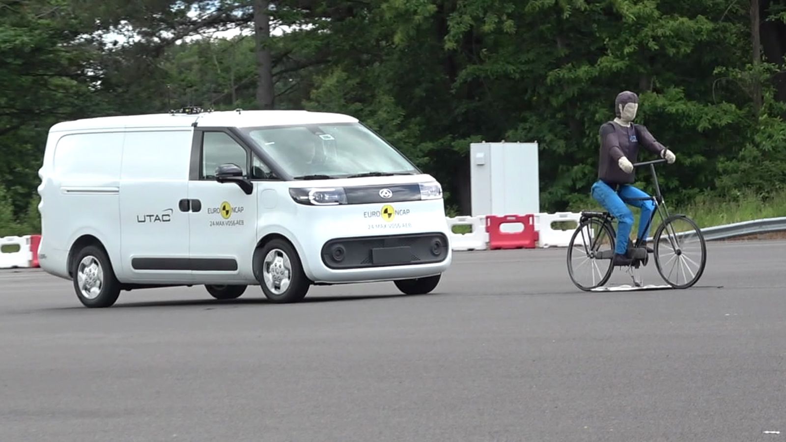 Maxus eDeliver 5: Δοκιμές ADAS από τον Euro NCAP