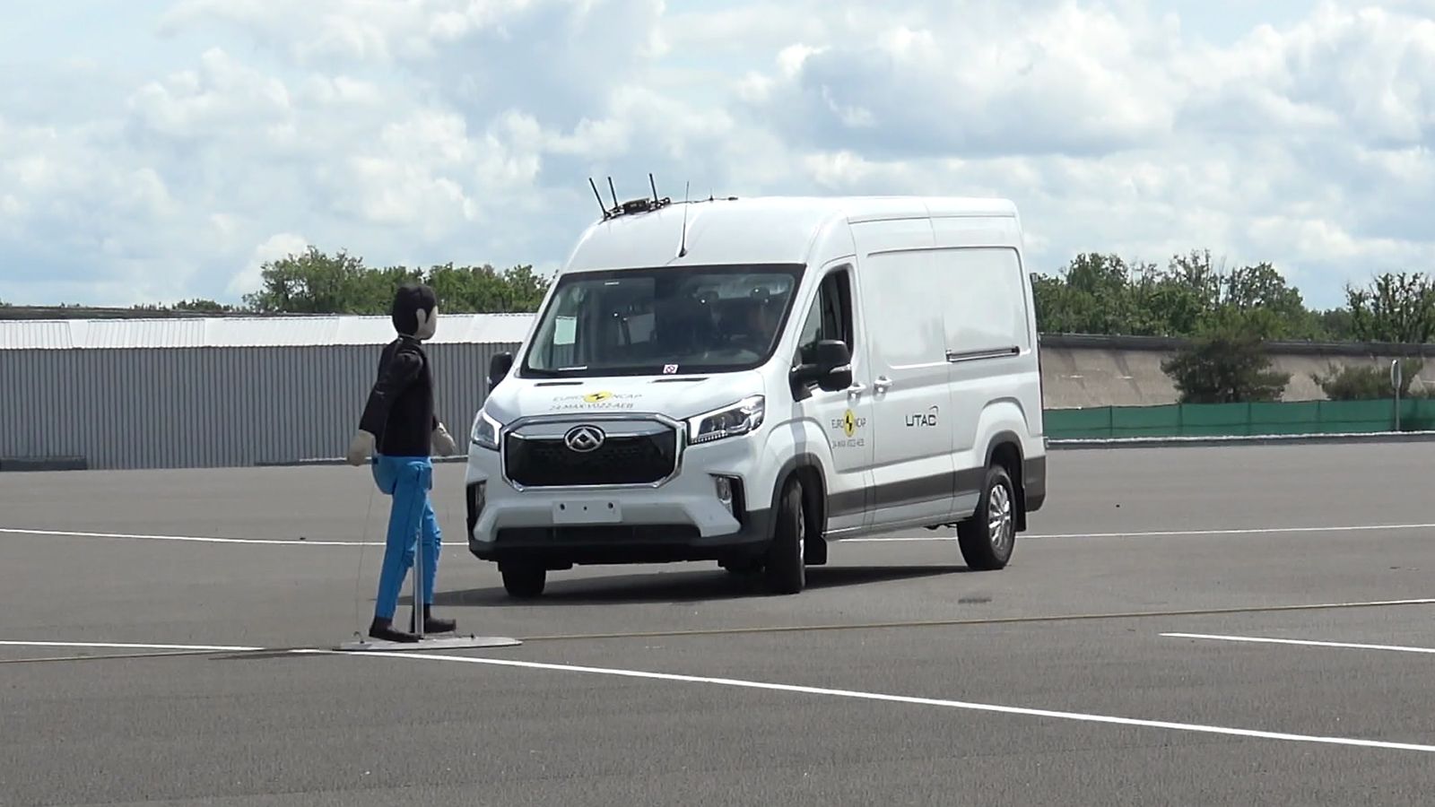Maxus eDeliver 9: Δοκιμές ADAS από τον Euro NCAP