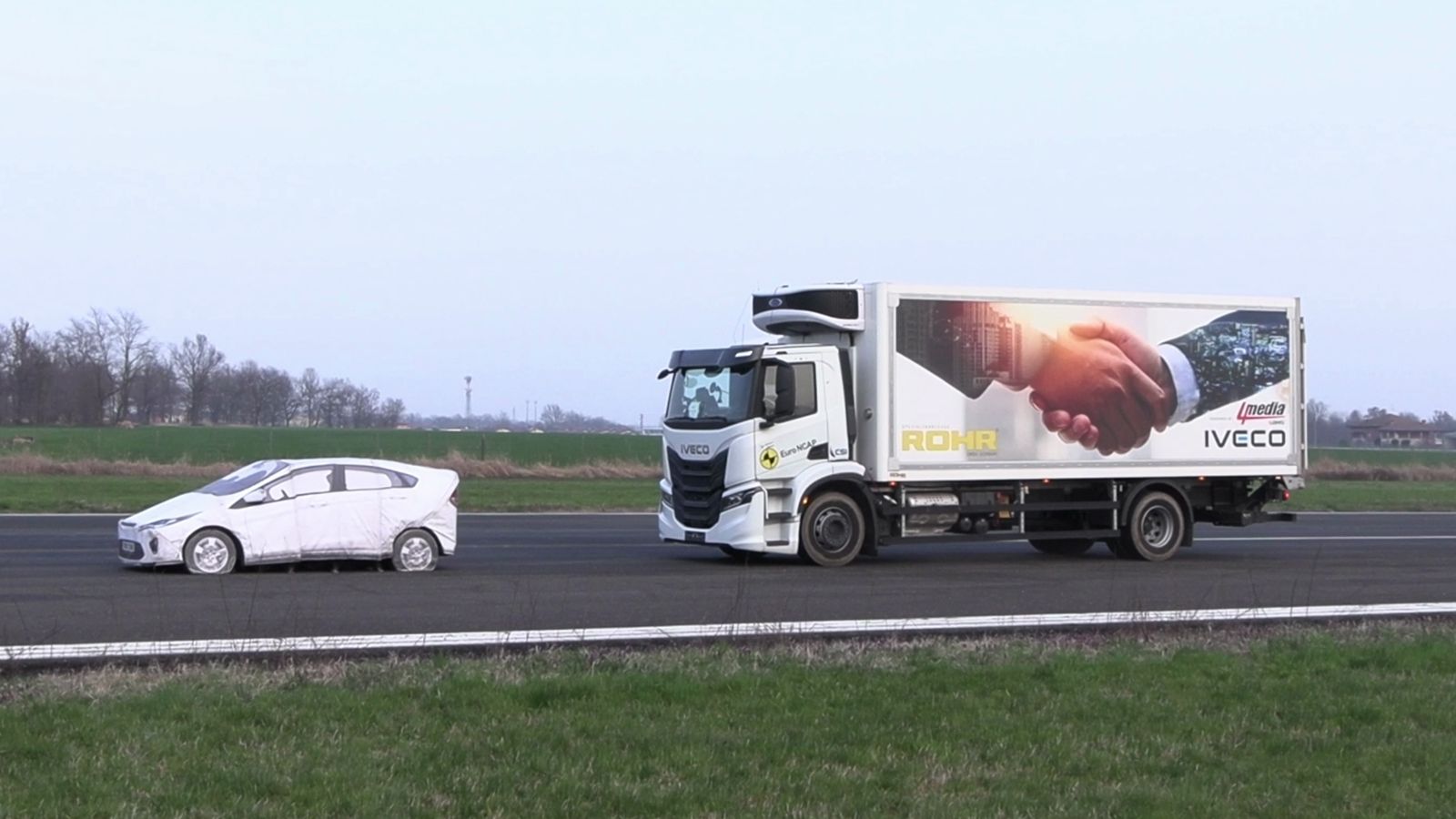 Iveco S-Way 4x2 πλαίσιο: 67% στην ασφαλή οδήγηση στις δοκιμές Euro NCAP. 