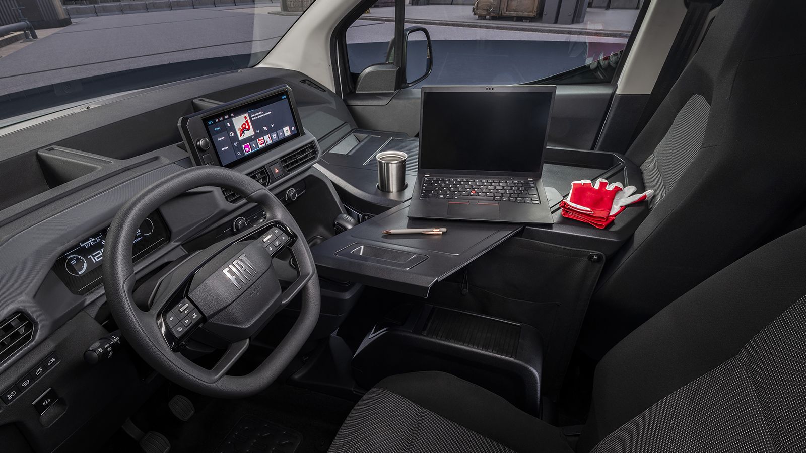 Fiat Doblo EasyPRO: εσωτερικό καμπίνας, moduconsole
