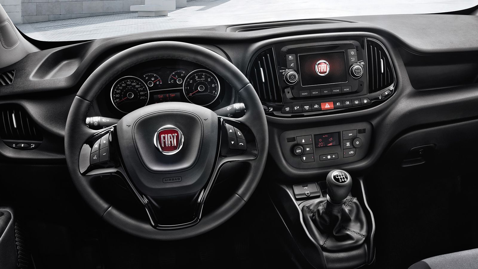 Fiat Doblo 2020: εσωτερικό καμπίνας