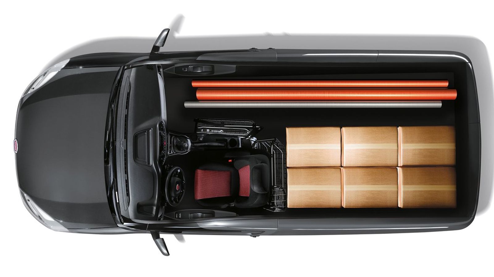 Fiat Doblo 2020: κάτοψη χώρου φόρτωσης