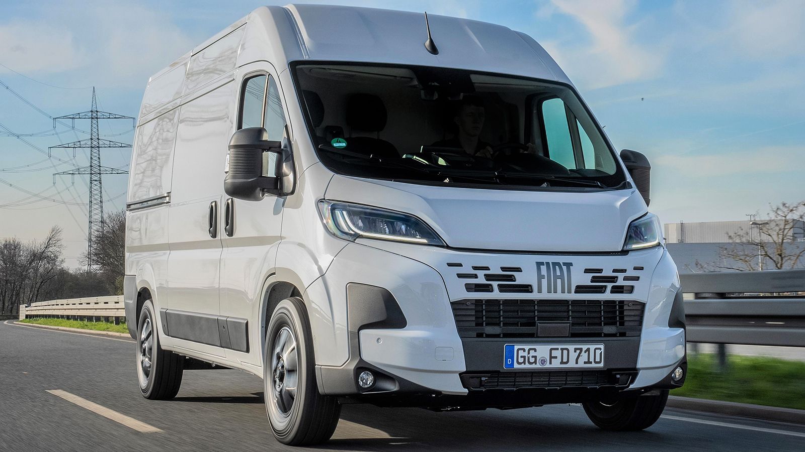 Fiat Ducato: κίνηση, εμπρός όψη