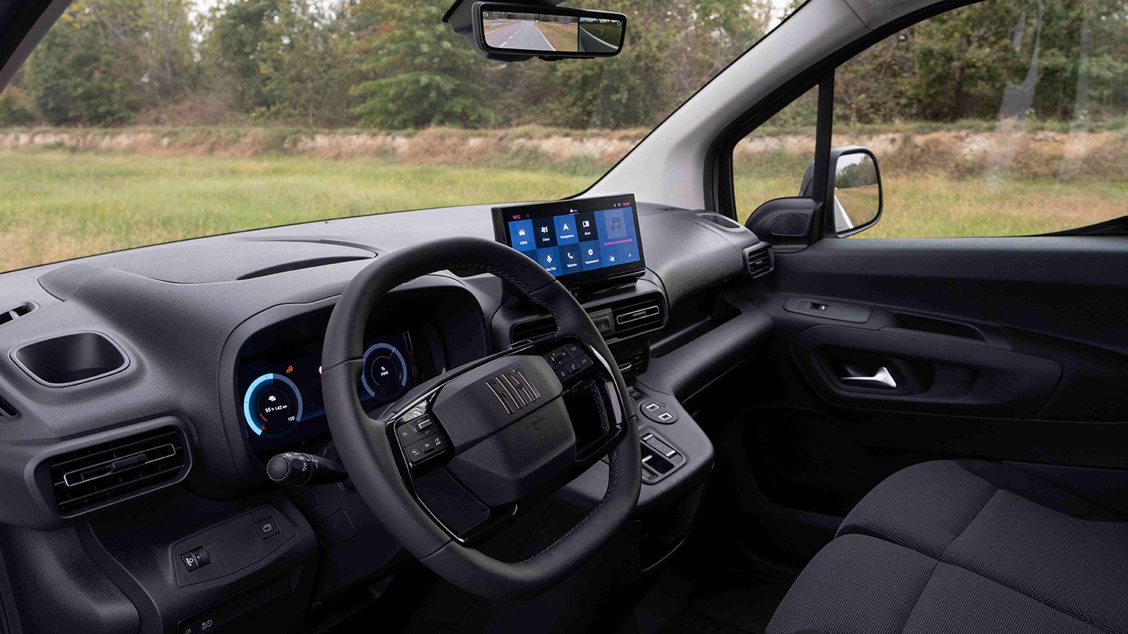 εσωτερικό καμπίνας fiat doblo: pack tecnico