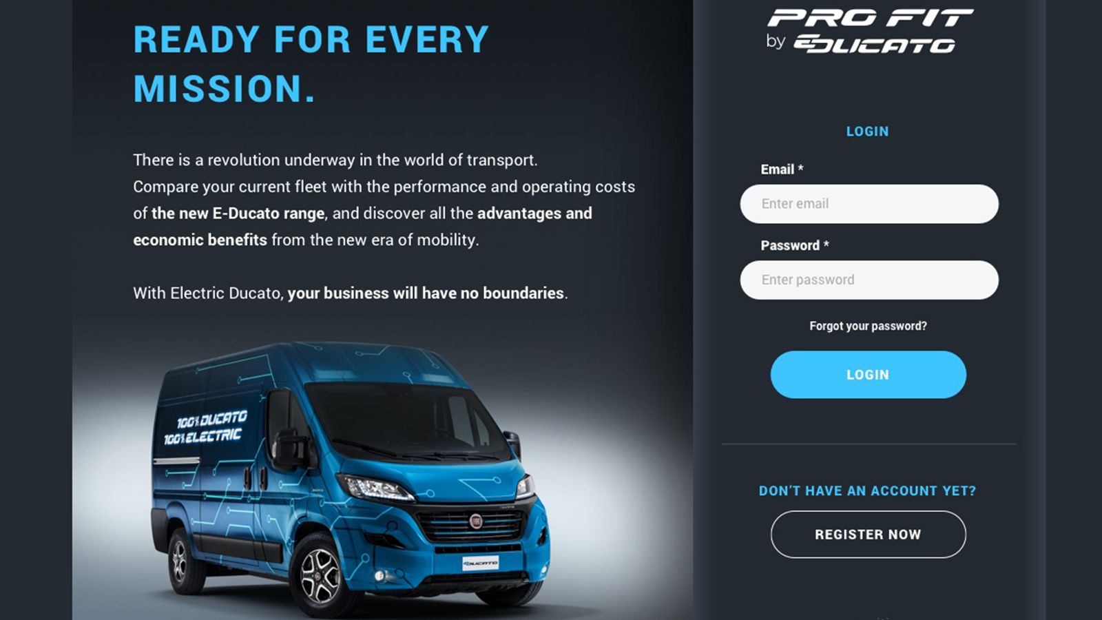 Μέσω του δωρεάν –ψηφιακού- εργαλείου «Pro Fit by e-Ducato», η Fiat Professional προσφέρει στους πελάτες της την ευκαιρία να… 