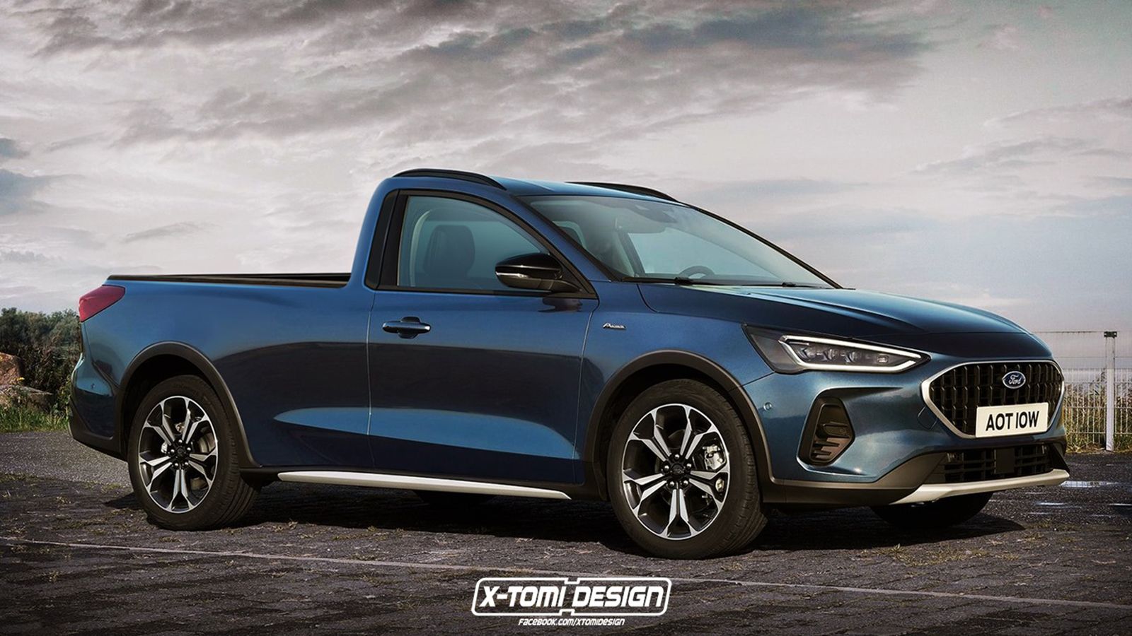 Δείτε πώς το Ford Focus Active από ένα οικογενειακό crossover μετατρέπεται από τον X-Tomi σε ένα μονοκάμπινο Pick-Up.