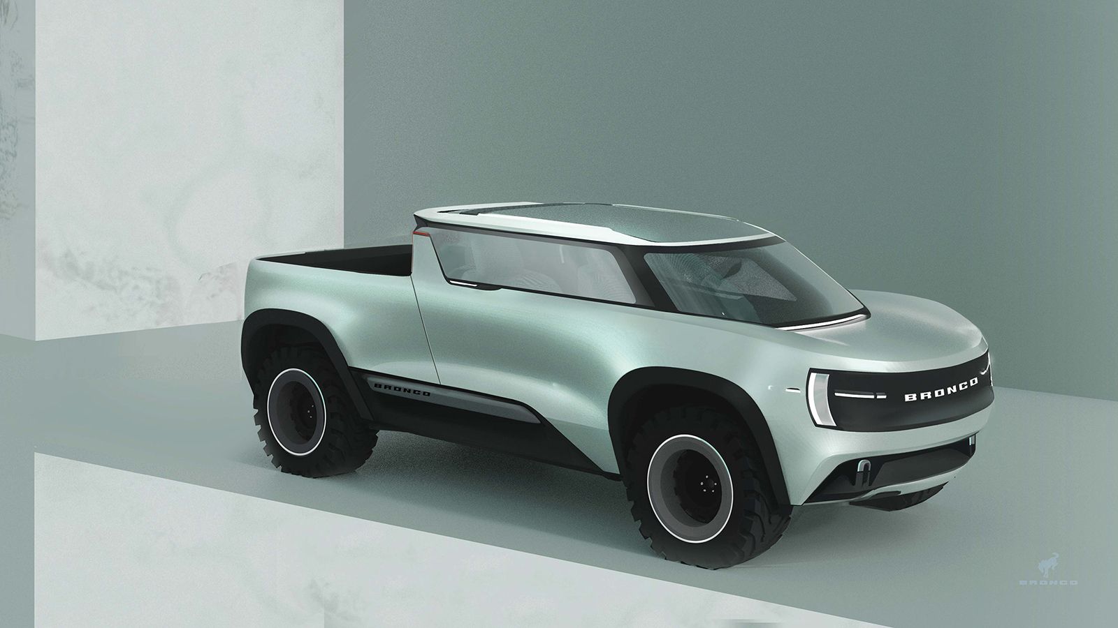 Η σχεδιάστρια Haoyue Jia από τη Σαγκάη δημιούργησε με την ψηφιακή της πένα το Bronco Headspace, μετατρέποντας το Bronco σε ένα φουτουριστικής αισθητι