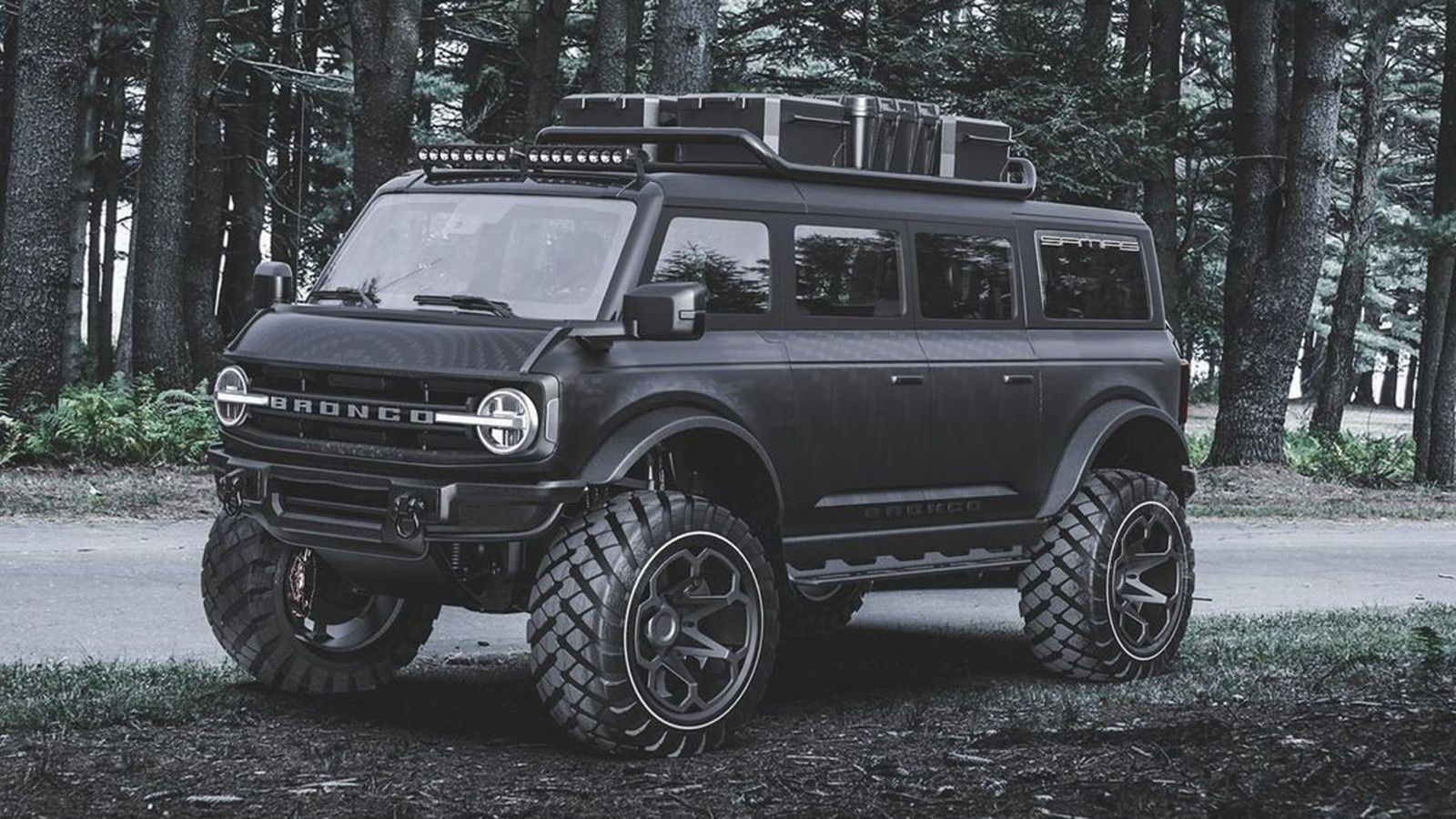 Το Ford Bronco Van, όπως το δημιούργησε ψηφιακά ο ανεξάρτητος σχεδιαστής, Samir Sadikhov.