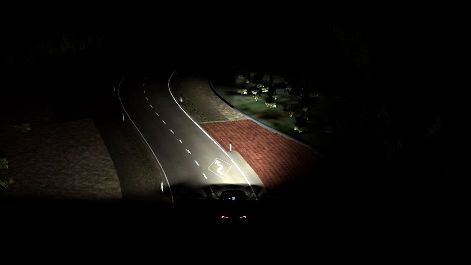 Η νέα τεχνολογία φωτιστικών σωμάτων που εξελίσσει η Ford θα είναι σε θέση να προβάλλει σημαντικές πληροφορίες επί του οδοστρώματος, στο άμεσο οπτικό π