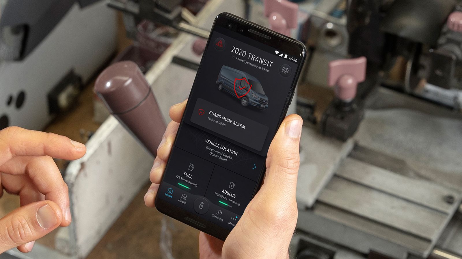 Στην εφαρμογή FordPass Pro ενσωματώνεται η νέα υπηρεσία Guard Mode, που φιλοδοξεί να περιορίσει τις κλοπές των van, οι οποίες συνεχώς αυξάνουν στην Ευ