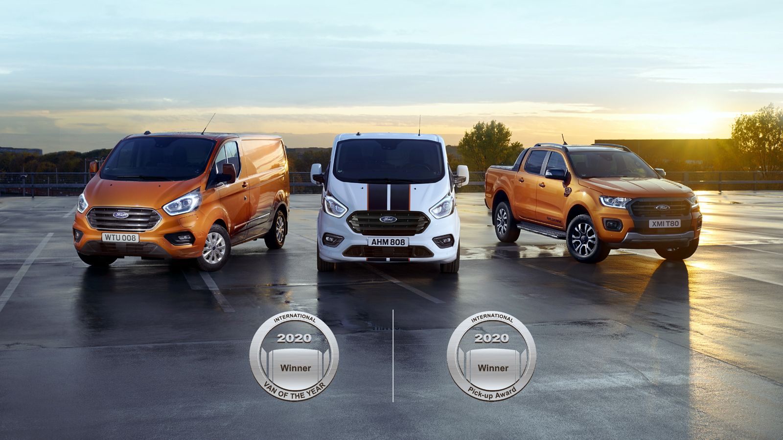 Η Ford απέσπασε τα βραβεία «International Van of the Year» και «International Pick-Up Award» για το 2020 με τα Transit Custom PHEV & Ranger αντίστοιχα