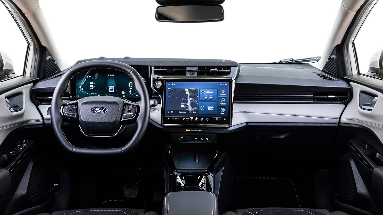 Ford Puma Gen-E Van: καμπίνα επιβατών