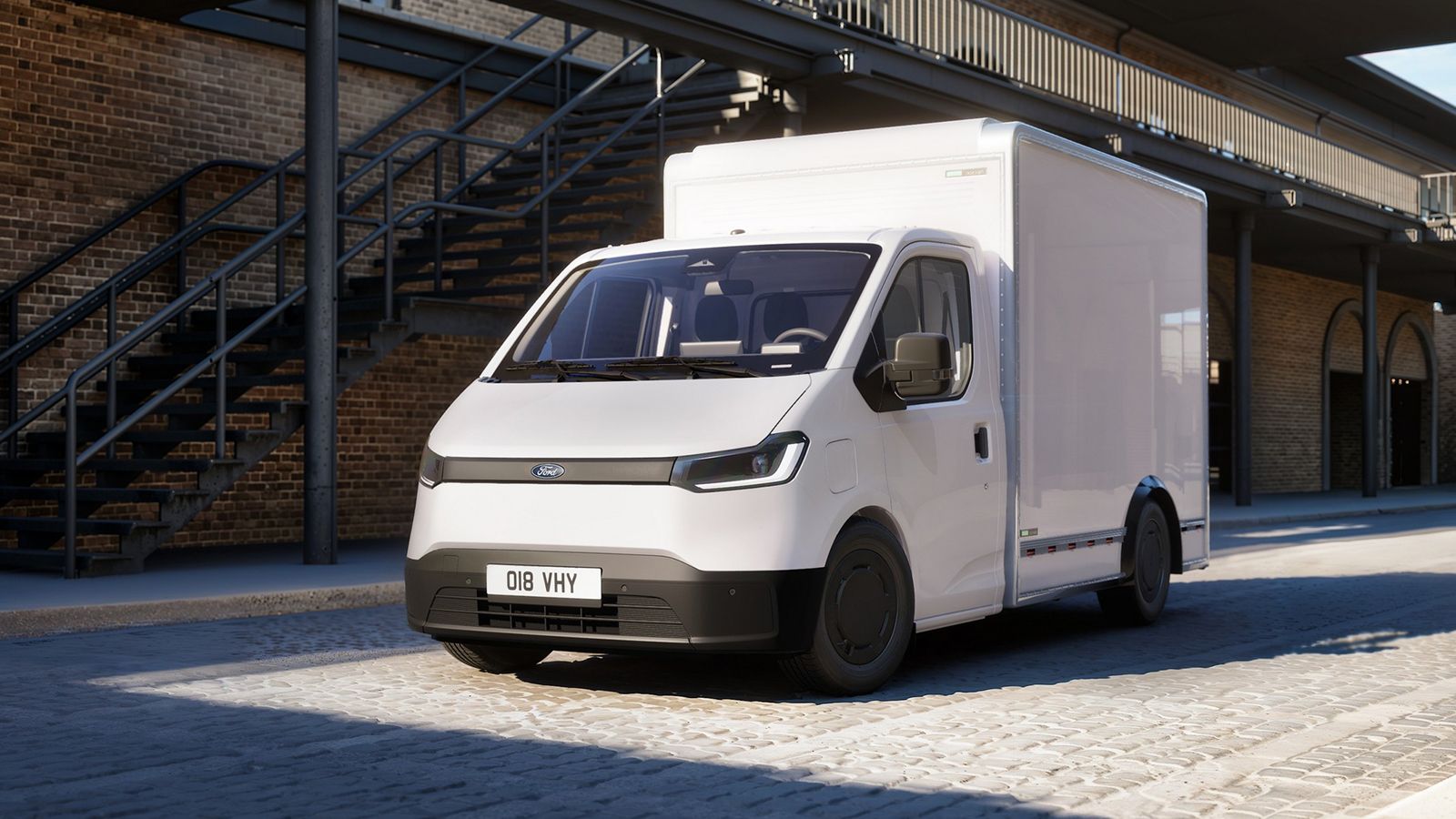 ford transit city σε έκδοση με box body