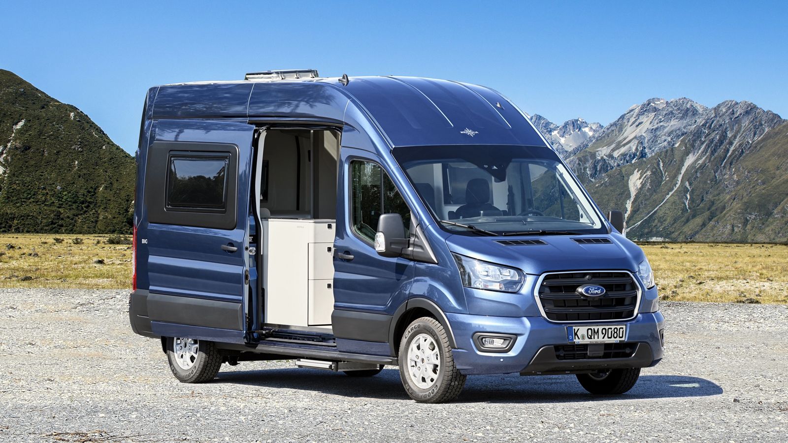 Το νέο «Big Nugget» είναι το μεγαλύτερο σε διαστάσεις αυτοκινούμενο τροχόσπιτο που η Ford προσφέρει με βάση το νέο Transit.