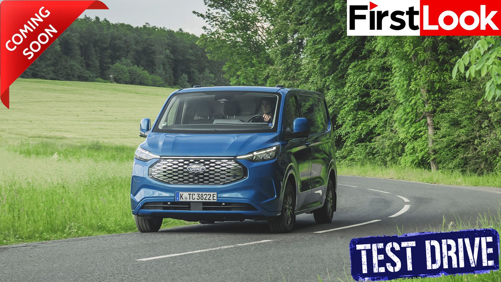 Οδηγούμε το νέο Ford E-Transit Custom!