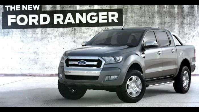Πρώτες εικόνες του Ford Ranger 2015