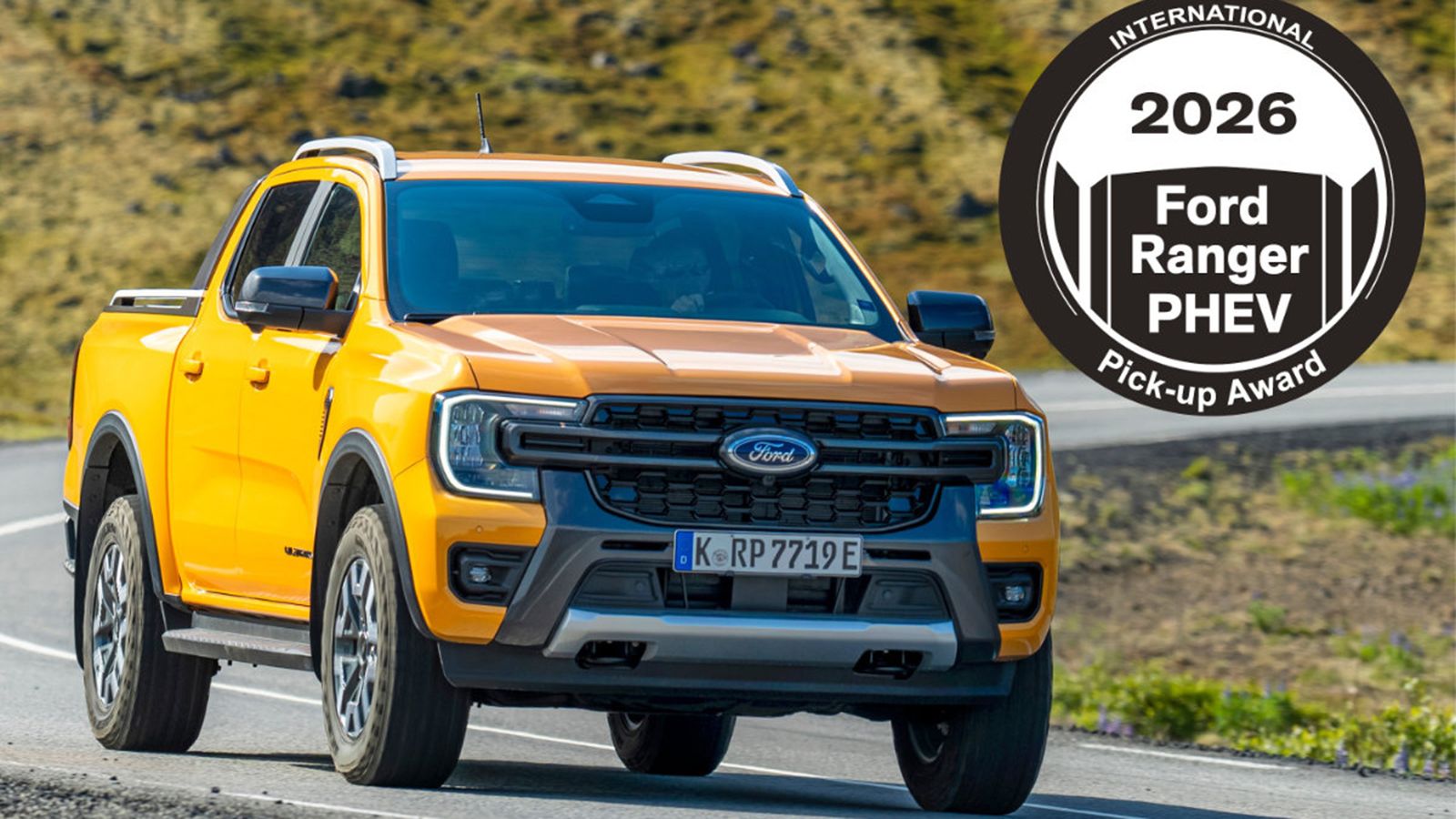 Το νέο Ford Ranger PHEV απέσπασε τον τίτλο του «International Pick-Up Award 2026». 