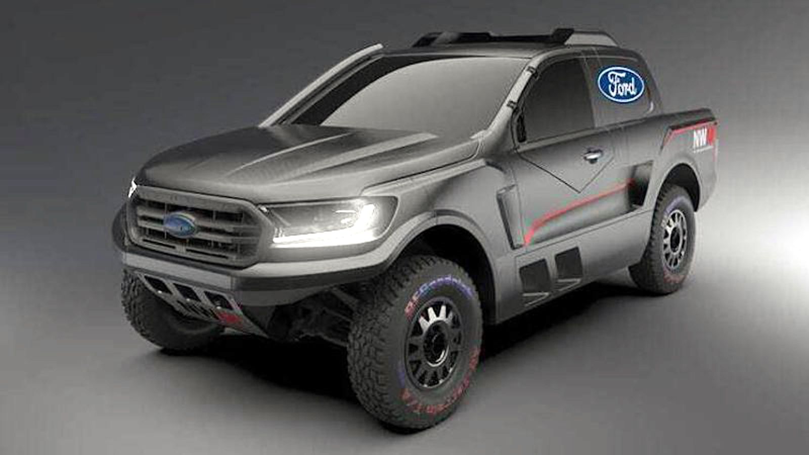 Ενα Ford Ranger για το Rally Dakar!