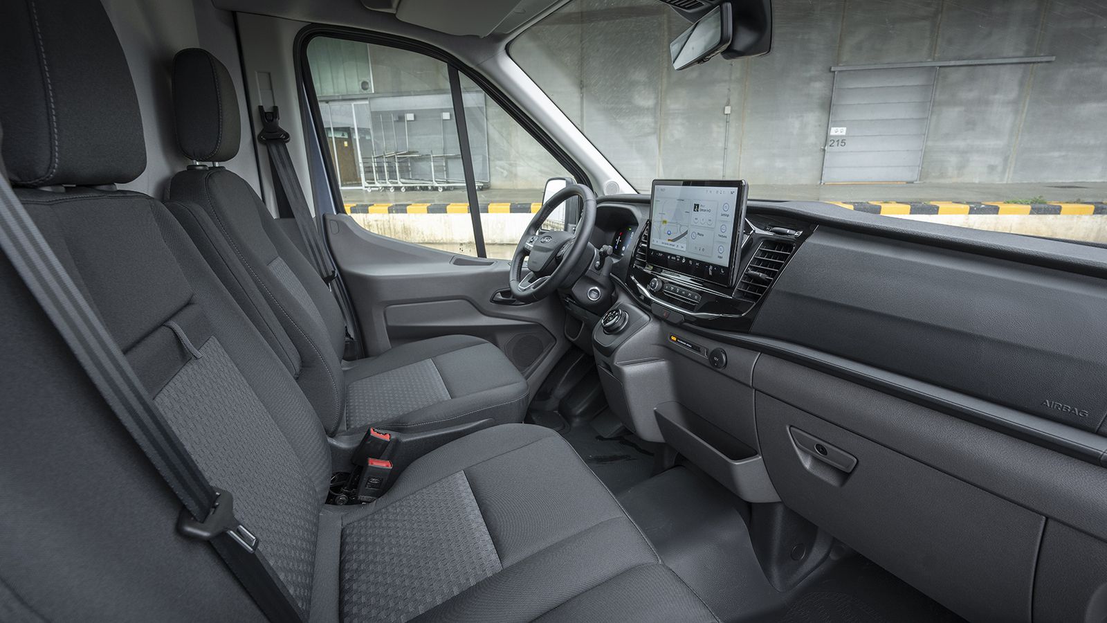 Ford Transit Van, καμπίνα επιβατών
