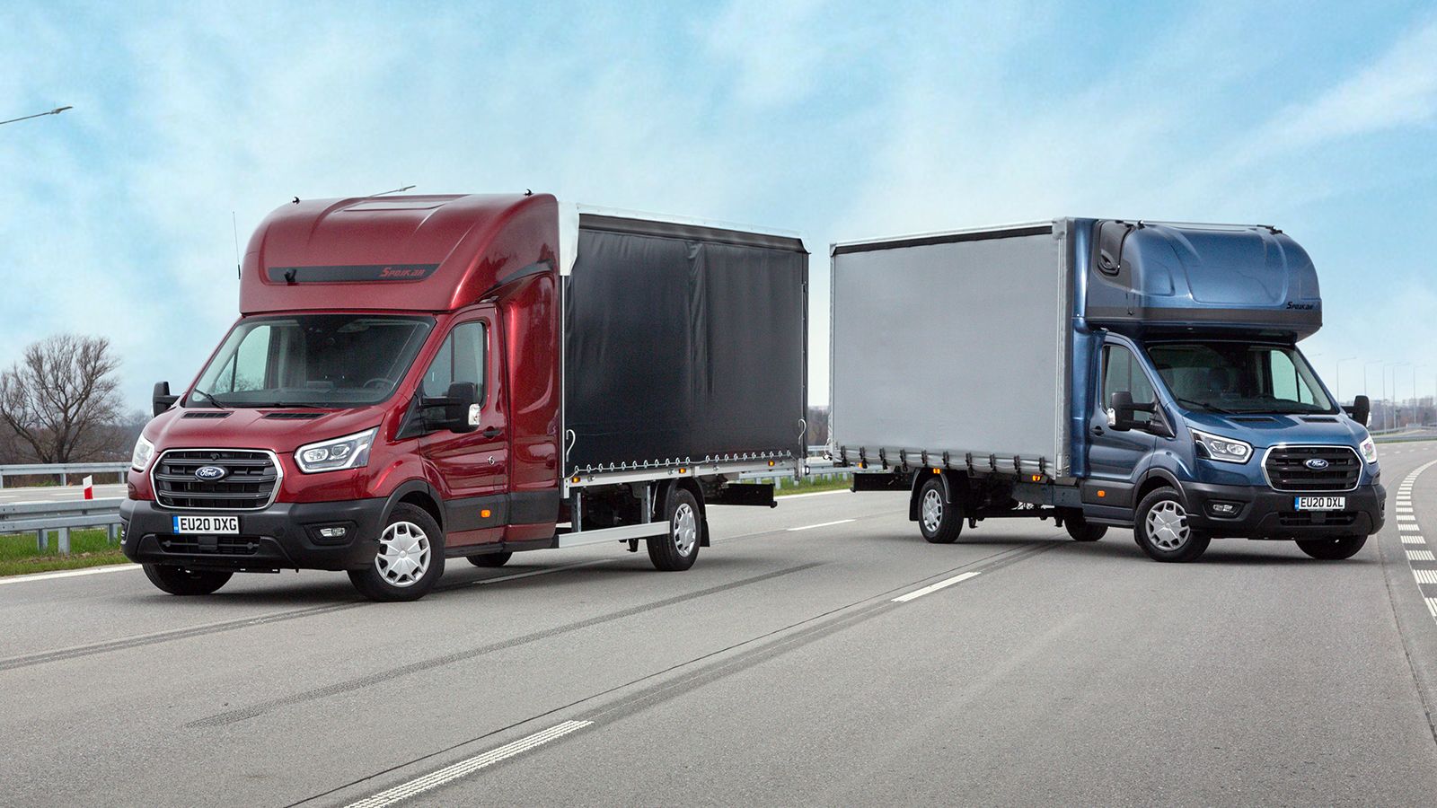 H νέα –L5- έκδοση του Ford Transit μπορεί να υποστηρίξει ακόμη και διεθνείς μεταφορές παρά το μεικτό βάρος των 3,5t. 