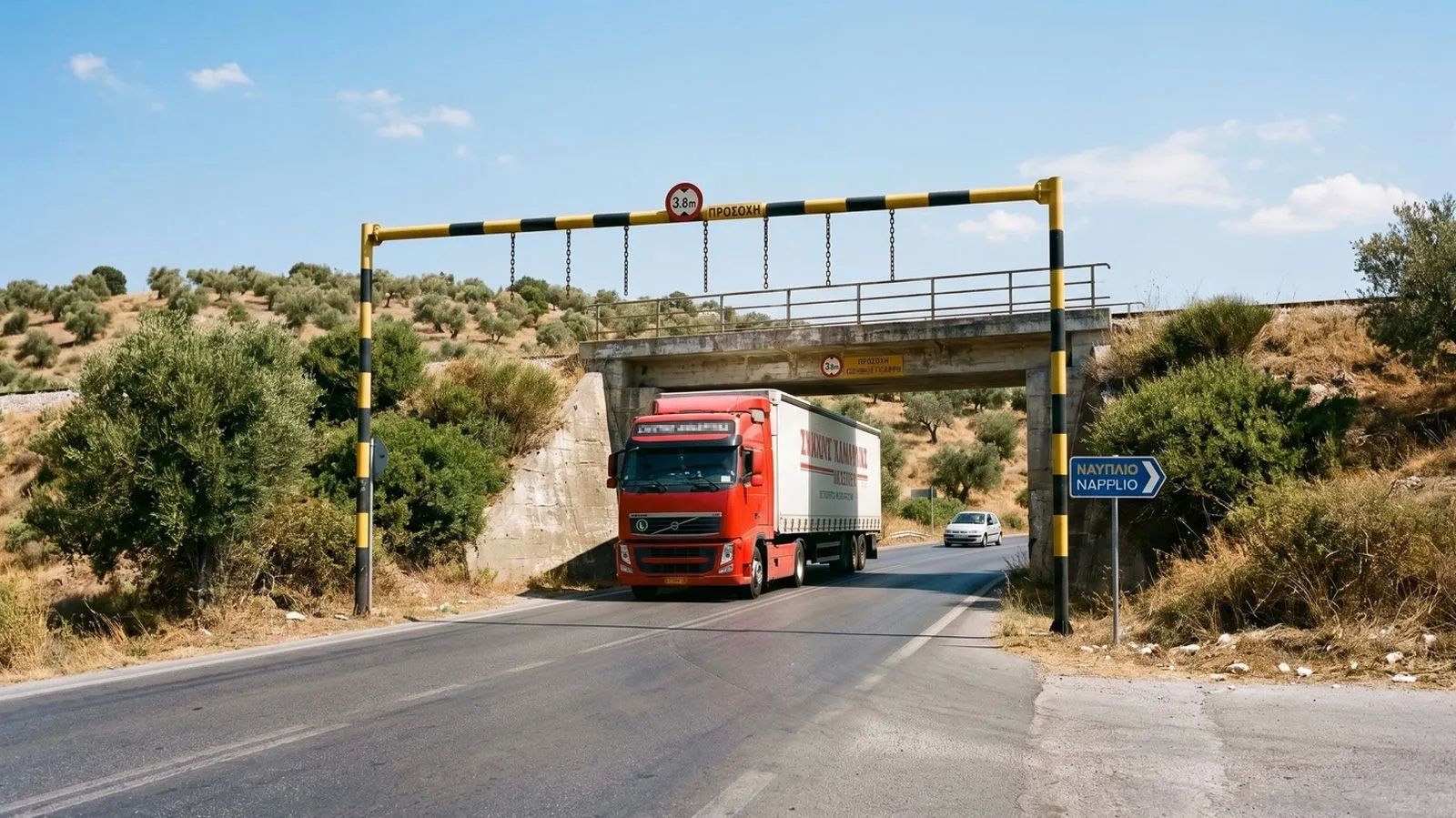 Φορτηγά κάτω από γέφυρες ή τούνελ - Πώς ξέρουν αν «χωράνε» να περάσουν;