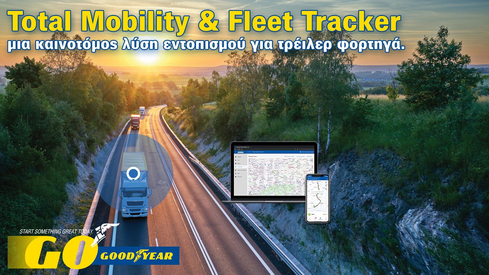 Fleet Tracker a smart solution! Βy Goodyear